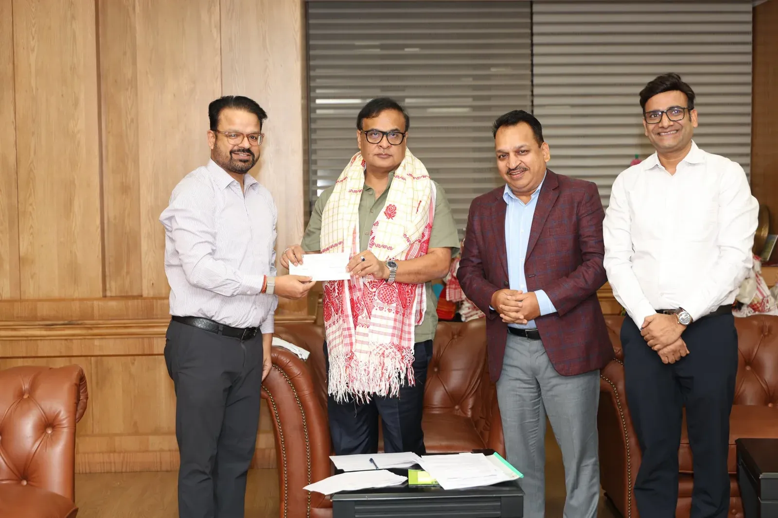 Max Cement donates ₹21 lakh to Assam CM Relief Fund