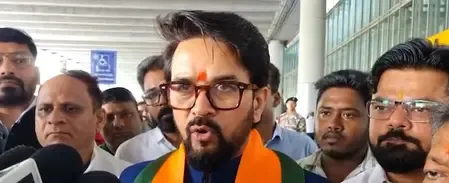 'May 4 Marks the End for Mamata Banerjee': Anurag Thakur on West Bengal Elections