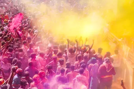 Celebrating Holi: Joyful Greetings from VP Radhakrishnan and HM Shah