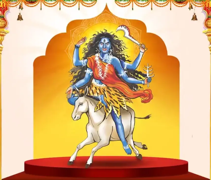 Yogi, Gadkari, Rekha Gupta extend Navratri Day 7 wishes to Maa Kalaratri