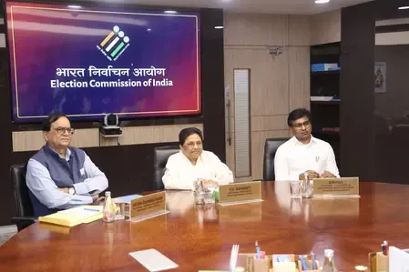What Did Mayawati Discuss with CEC Gyanesh Kumar?