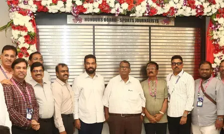 MCA Launches Honours Board for Sports Journalists at Wankhede Stadium