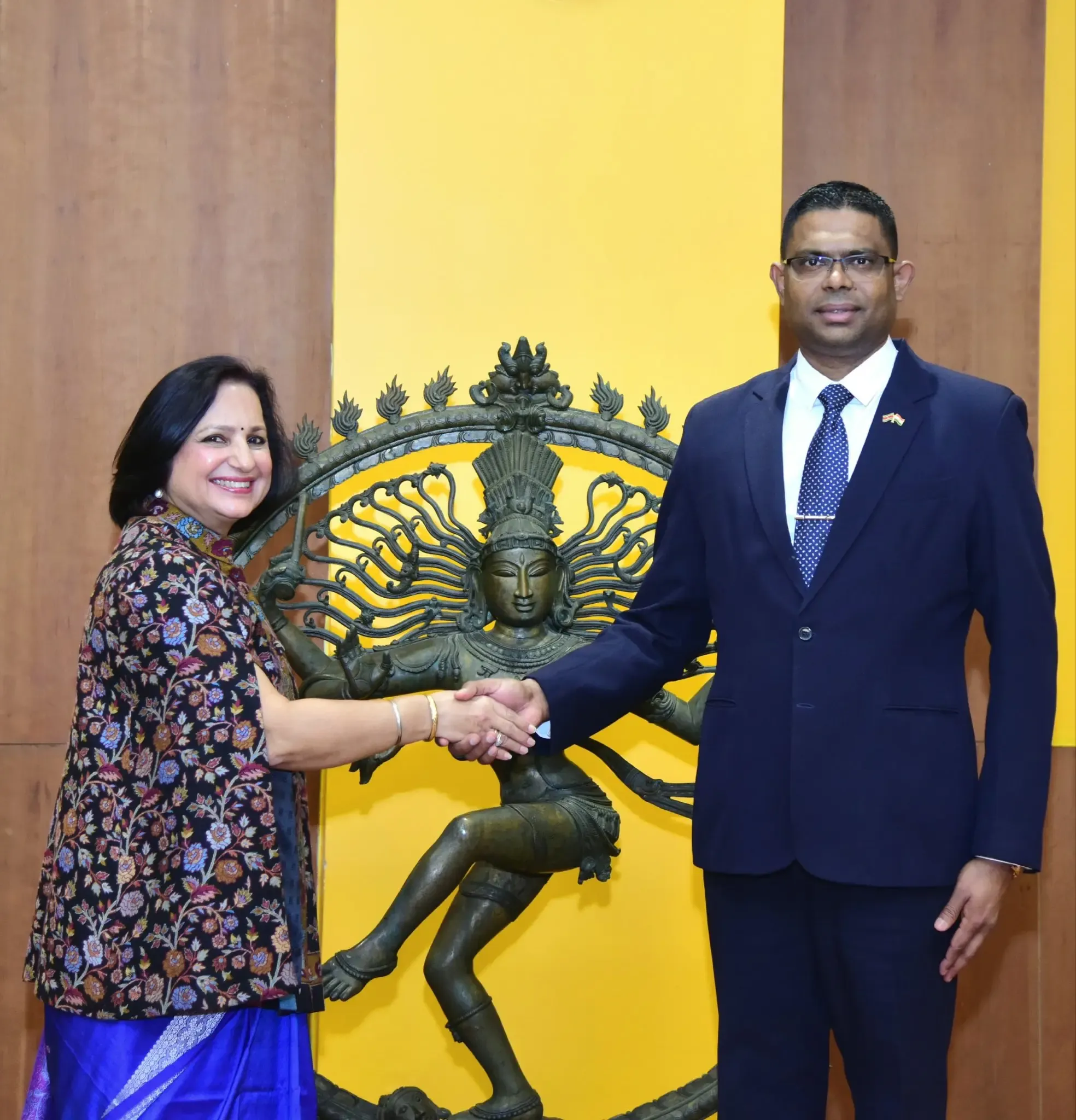 How Did MEA Secretary and Suriname's Envoy Reflect on Bilateral Relations?