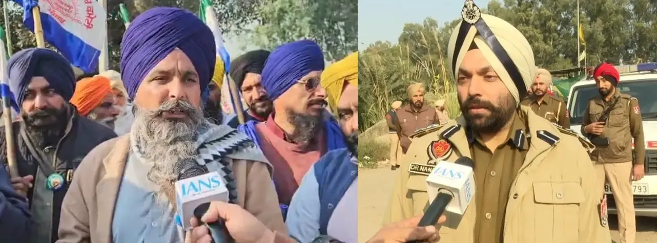 Media Urged to Keep Safe Distance During Farmers' March to Delhi