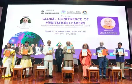 Exploring Meditation's Role in Solving Global Issues: Insights from V-P Radhakrishnan