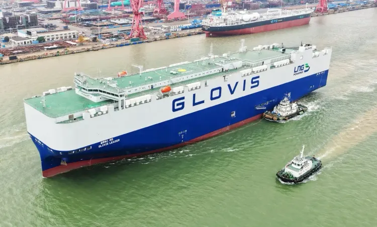 10,800 वाहनों को ले जाने में सक्षम जहाज ने समुद्री परीक्षणों की शुरुआत की