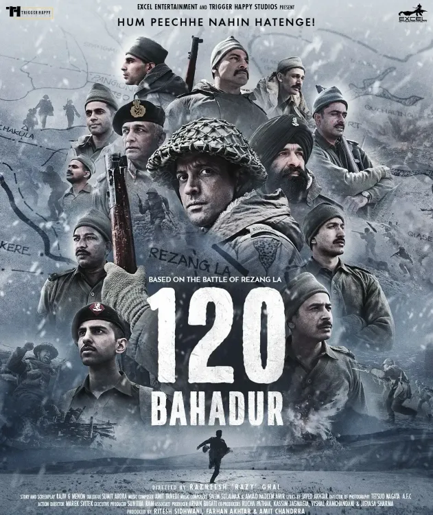 Does ‘120 Bahadur’ New Teaser Honor 1962 War Heroes with Lata Mangeshkar’s Iconic Song?