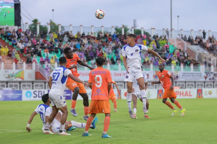 Durand Cup 2025: Indian Navy FT beat NEROCA FC 2-0 in Group D clash