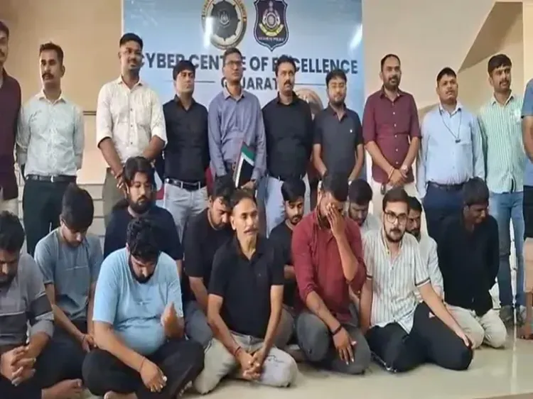 Gujarat cyber fraud bust: 13 arrested in ₹631.86 crore mule account network linked to 982 cases