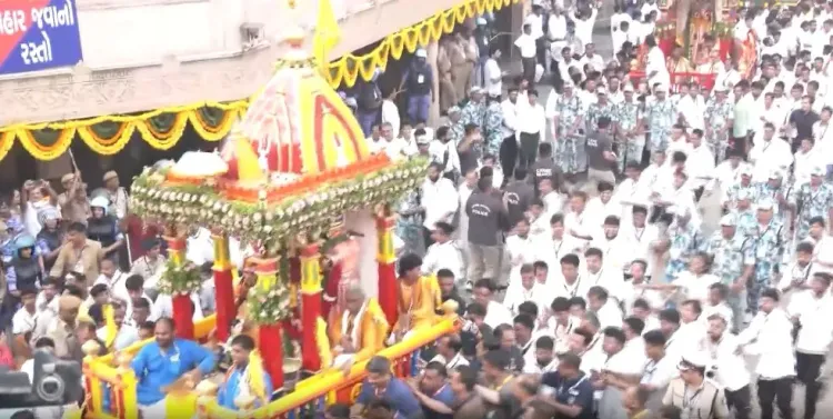 Ahmedabad's 149th Jagannath Rath Yatra begins in Jamalpur amid 31,000-strong security cover