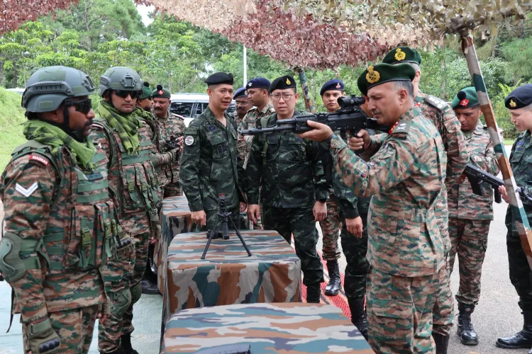 What were the highlights of the 14-day India-Thailand joint military exercise?