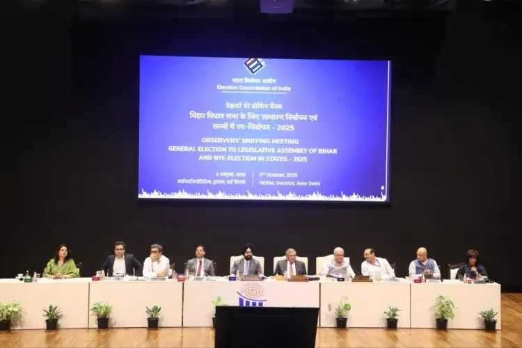 Why Have 15 Rajasthan IAS and 3 IPS Officers Been Appointed as Observers for Bihar Polls?