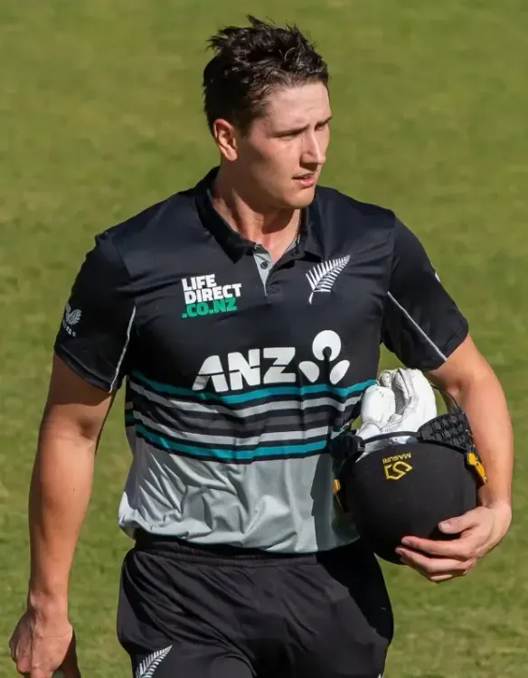 Bevon Jacobs' blazing 31 off 16 balls lifts New Zealand to 225/4 vs India in 1st T20I
