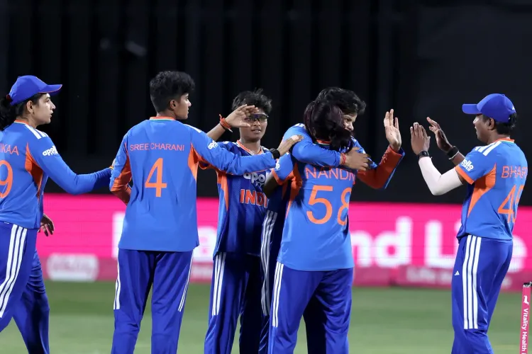 Nandni Sharma's debut 3-fer powers India women to 38-run win vs England in 1st T20I