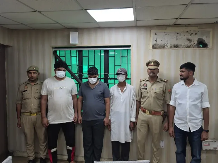 नोएडा पुलिस ने 24 घंटे में दो चोरियाँ सुलझाईं: ₹3 लाख नकद, जेवरात बरामद, तीन गिरफ्तार
