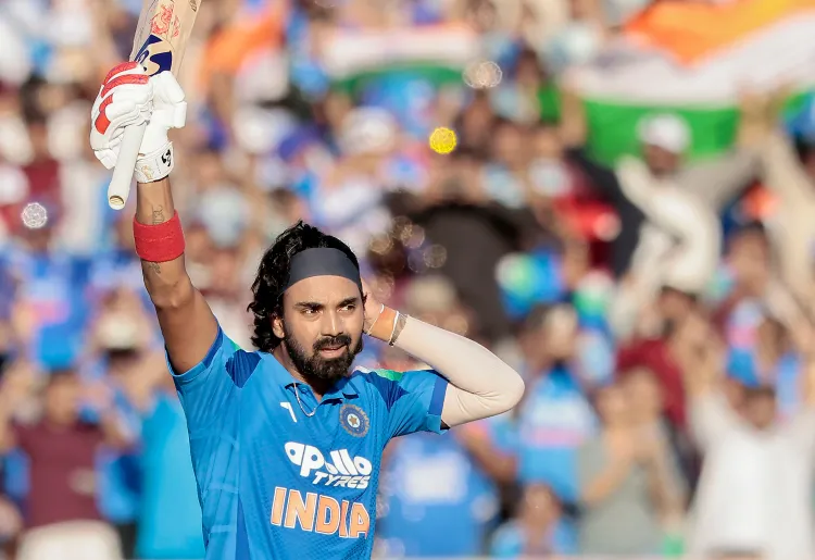 How Did KL Rahul's Unbeaten 112 Propel India to 284/7 Against NZ?