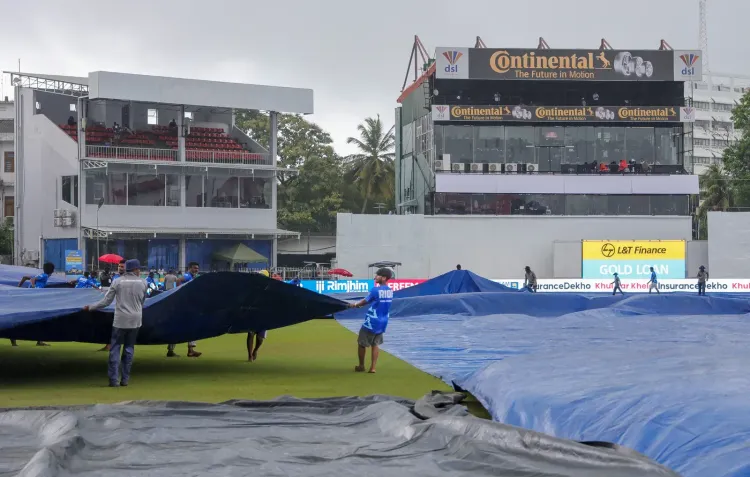 India vs Sri Lanka 2nd Test: Play resumes at 4:25 pm after rain halts Day 2 at SSC