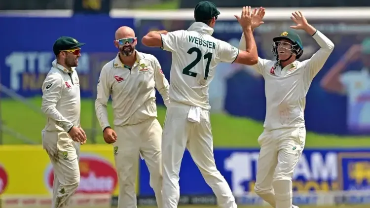 Second Test: Kuhnemann and Lyon Dominate to Secure Australia's Stronghold on Day 3