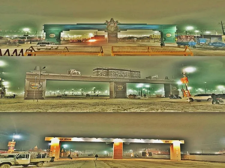 30 Mythology-Inspired Arch Gates to Provide a 'Devlok' Experience for Devotees at Mahakumbh