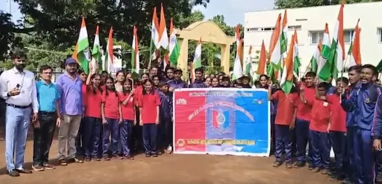 हर घर तिरंगा अभियान: बीदर में 32 एनसीसी कैडेट्स ने तीन दिन चलाई जागरूकता मुहिम