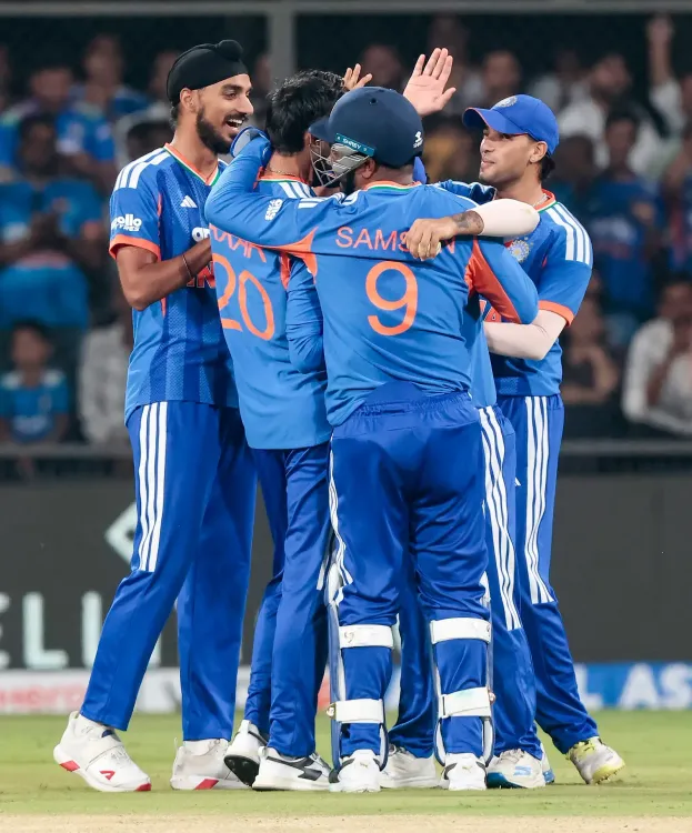 Arshdeep, Dhir bowl India to 14-run win vs West Indies, 2-1 T20I lead