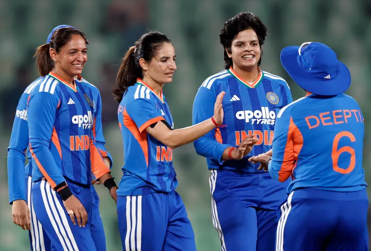 How Did Renuka's Four Wickets and Deepti's Stellar Performance Help India Limit Sri Lanka to 112/7?