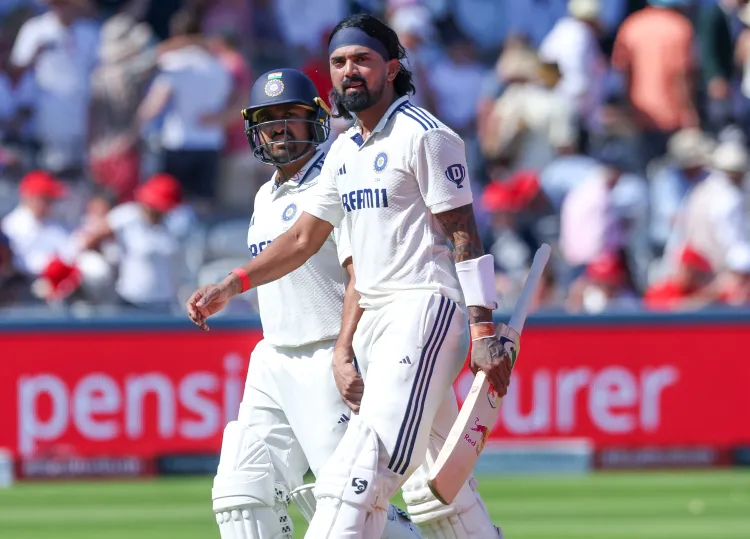 How Did Karun and Rahul Steer India to 44/1 Against England?