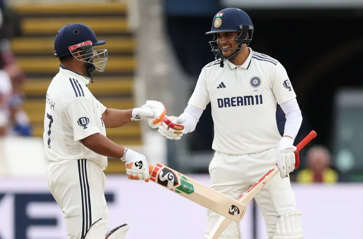 How Do Gill and Pant Contribute to India's Success in the 3rd Test?