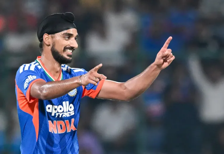 Arshdeep Singh becomes first Indian to 150 T20I wickets, sets speed record
