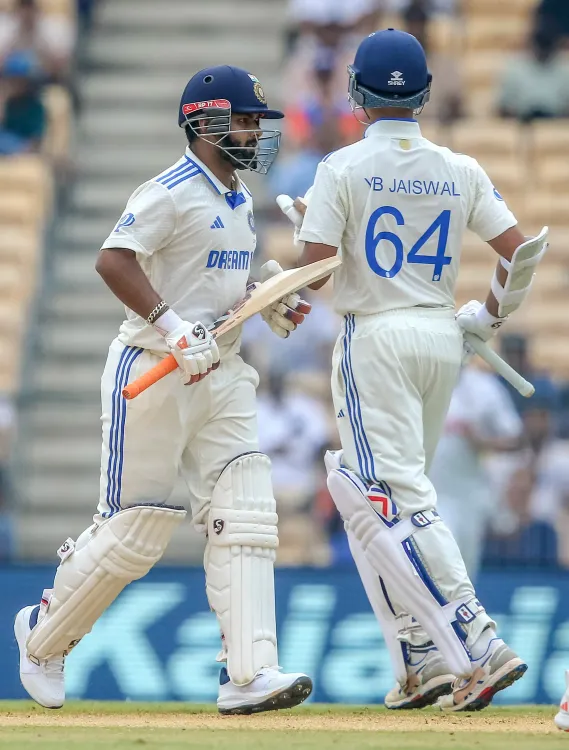 Fourth Test: Jaiswal and Pant Propel India in Pursuit of 340 Runs