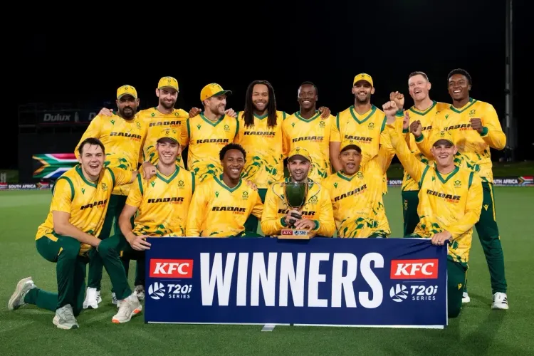 South Africa Triumphs Over New Zealand in 5th T20I, Clinches Series 3-2