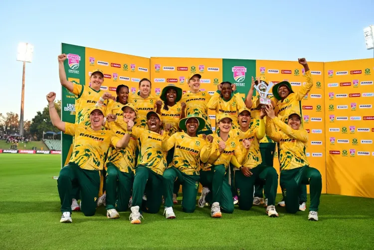 Wolvaardt's unbeaten 92 seals South Africa's 4-1 series win over India Women