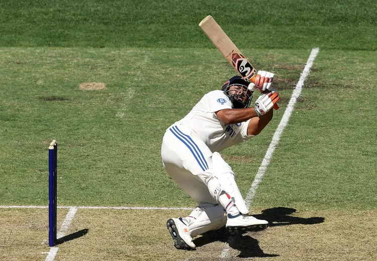 5th Test: Pant and Jadeja Navigate Tough Bowling as India Posts 107/4 at Tea Against Australia
