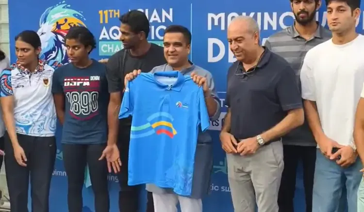क्या एशियाई एक्वेटिक्स चैंपियनशिप 2025 में हम विश्व स्तरीय सुविधा देंगे : हर्ष सांघवी?