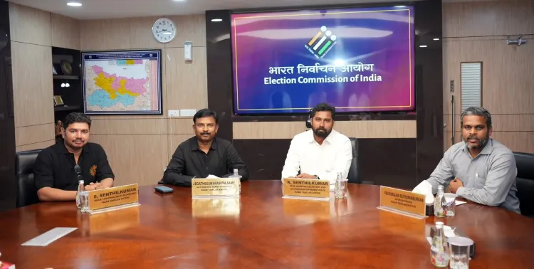 क्या एनटीके के प्रतिनिधिमंडल ने चुनाव आयुक्त से महत्वपूर्ण बातचीत की?