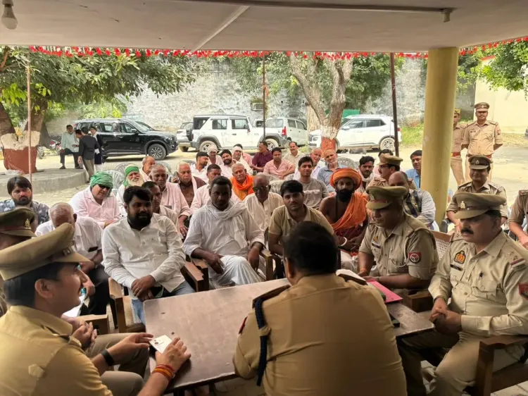 क्या त्योहारों को शांतिपूर्ण और सौहार्दपूर्ण तरीके से मनाने का संदेश दिया गया? ग्रेटर नोएडा के थाना जारचा में हुई गोष्ठी