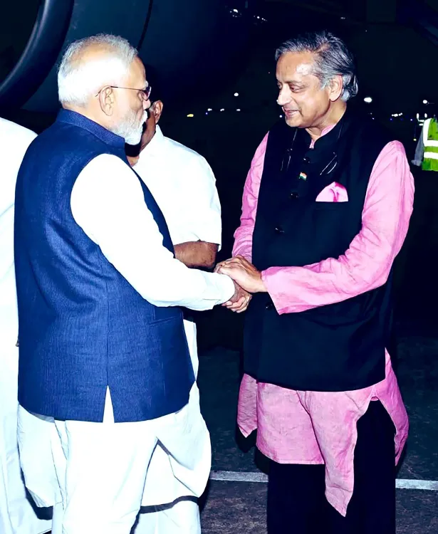 Why did Shashi Tharoor wish PM Modi a happy birthday?