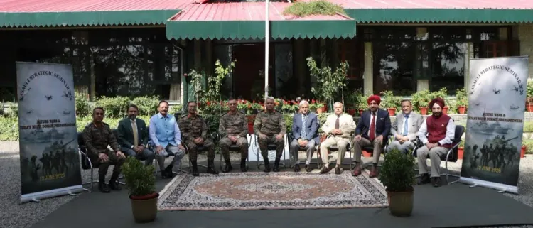 साइबर और सूचना युद्ध अब उतने ही अहम: लेफ्टिनेंट जनरल अनिंद्य सेनगुप्ता का कसौली सेमिनार में बड़ा संदेश