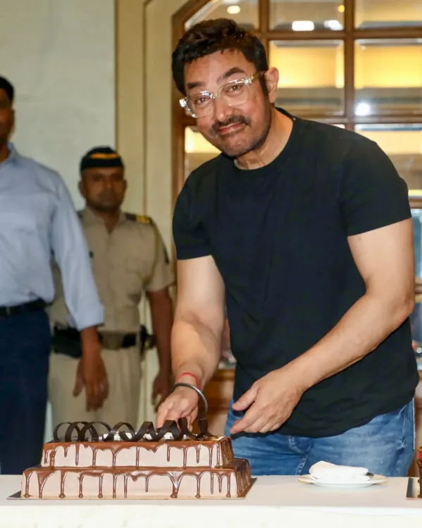 Aamir Khan Unveils His New Partner on His 60th Birthday