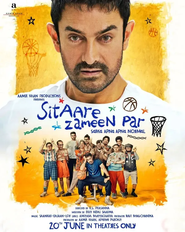 Has Aamir Khan Confirmed June 20 Release for ‘Sitaare Zameen Par’ with First Poster?