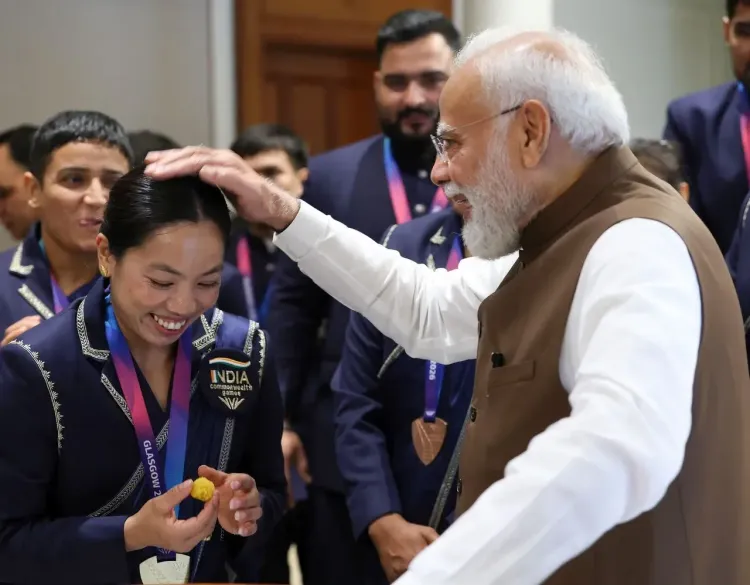 मीराबाई चानू ने PM मोदी से मुलाकात के बाद जताया आभार, बोलीं — 'आपके शब्द कड़ी मेहनत की प्रेरणा देंगे'