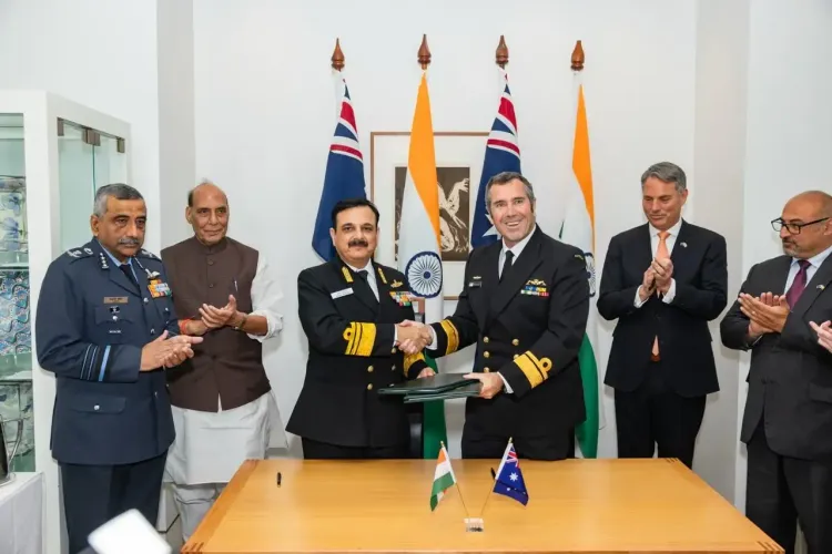 क्या आतंक और बातचीत एक साथ रह सकते हैं? ऑस्ट्रेलिया ने राजनाथ सिंह की बात का समर्थन किया