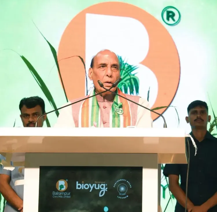राजनाथ सिंह: गन्ने से बनेगा आत्मनिर्भर भारत, बायोफ्यूल राष्ट्रीय सुरक्षा का नया हथियार