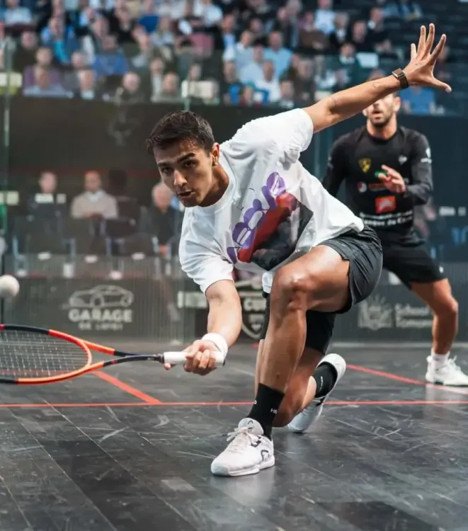 Historic Win: Abhay Singh Reaches First PSA Gold Quarterfinals in Zurich
