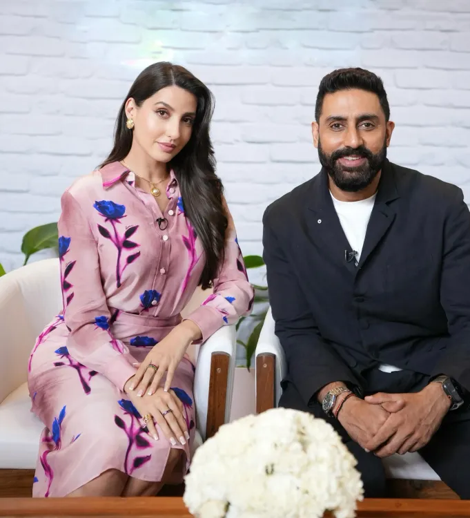 Abhishek Bachchan Calls for Filmmakers to Feature 'Be Happy' Star Nora Fatehi in Leading Roles