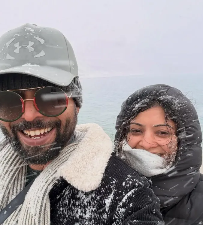 Abhishek Banerjee completes Spiti circuit with wife Tina Noronha