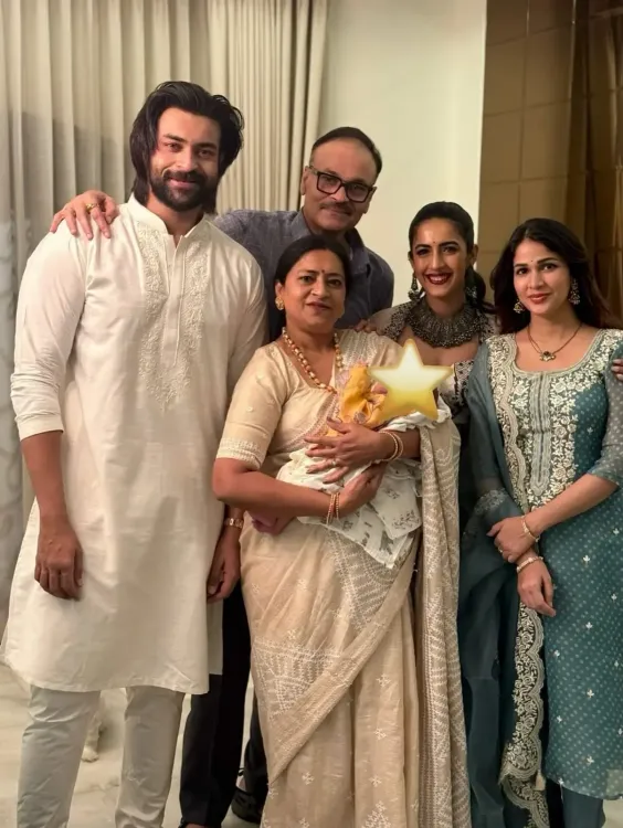 Did Actor Varun Tej Share Pictures of His Son Vaayuv Tej's First Deepavali?