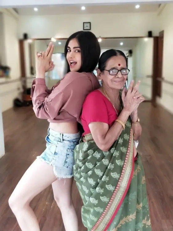 How Does Adah Sharma Remember Her Late Grandmother?