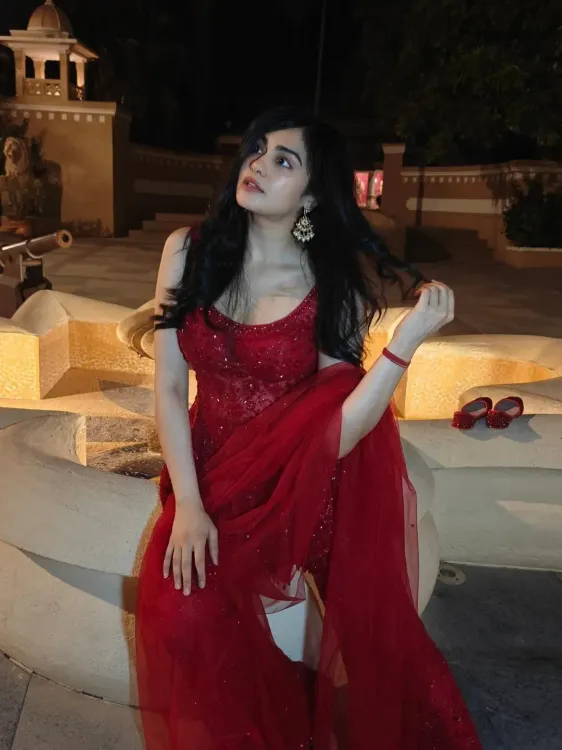 Adah Sharma's glam-to-ghost mode: peacocks, earrings, and a haunted night