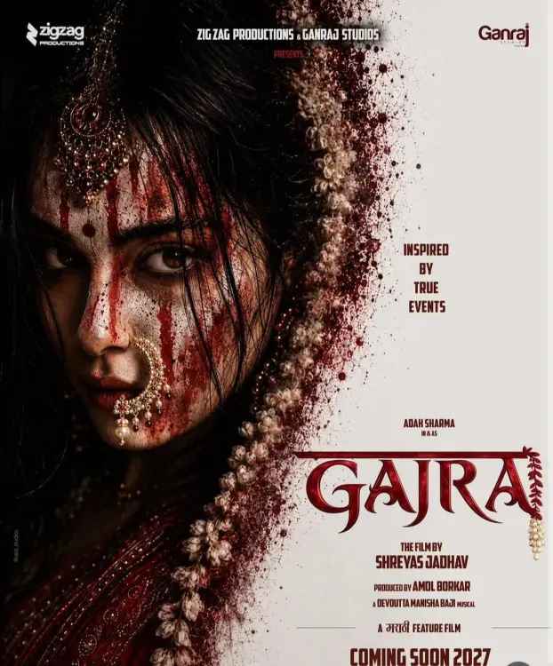 Adah Sharma's Marathi debut: 'Gajra' arrives in 2027, inspired by true events